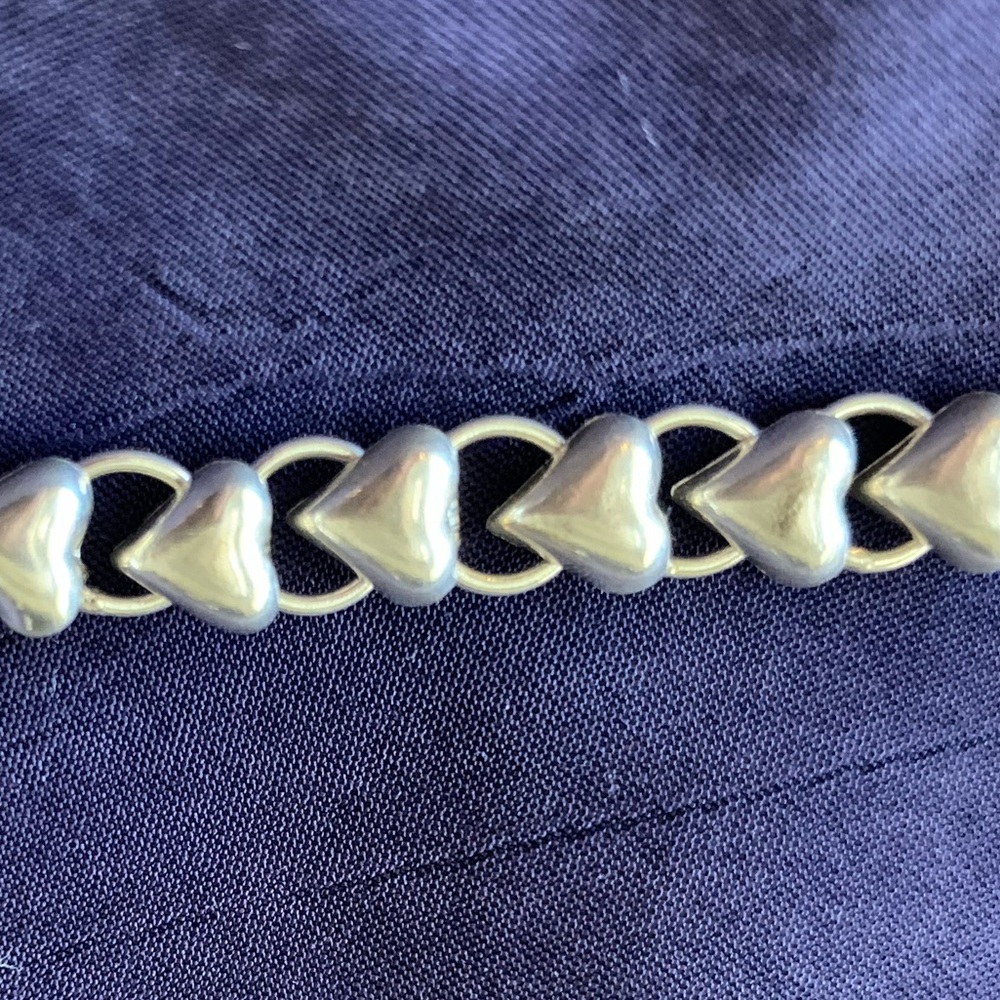 ❤️ Silver Heart Bracelet